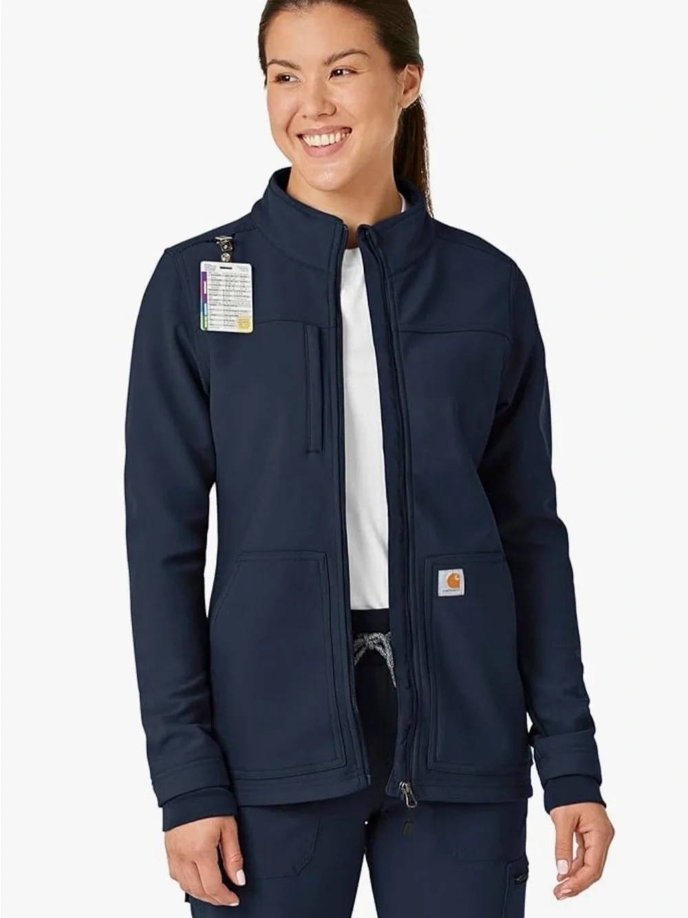 Carhartt Modern Fit Bonded Fleece Zip Jacket - Picture 3 of 6